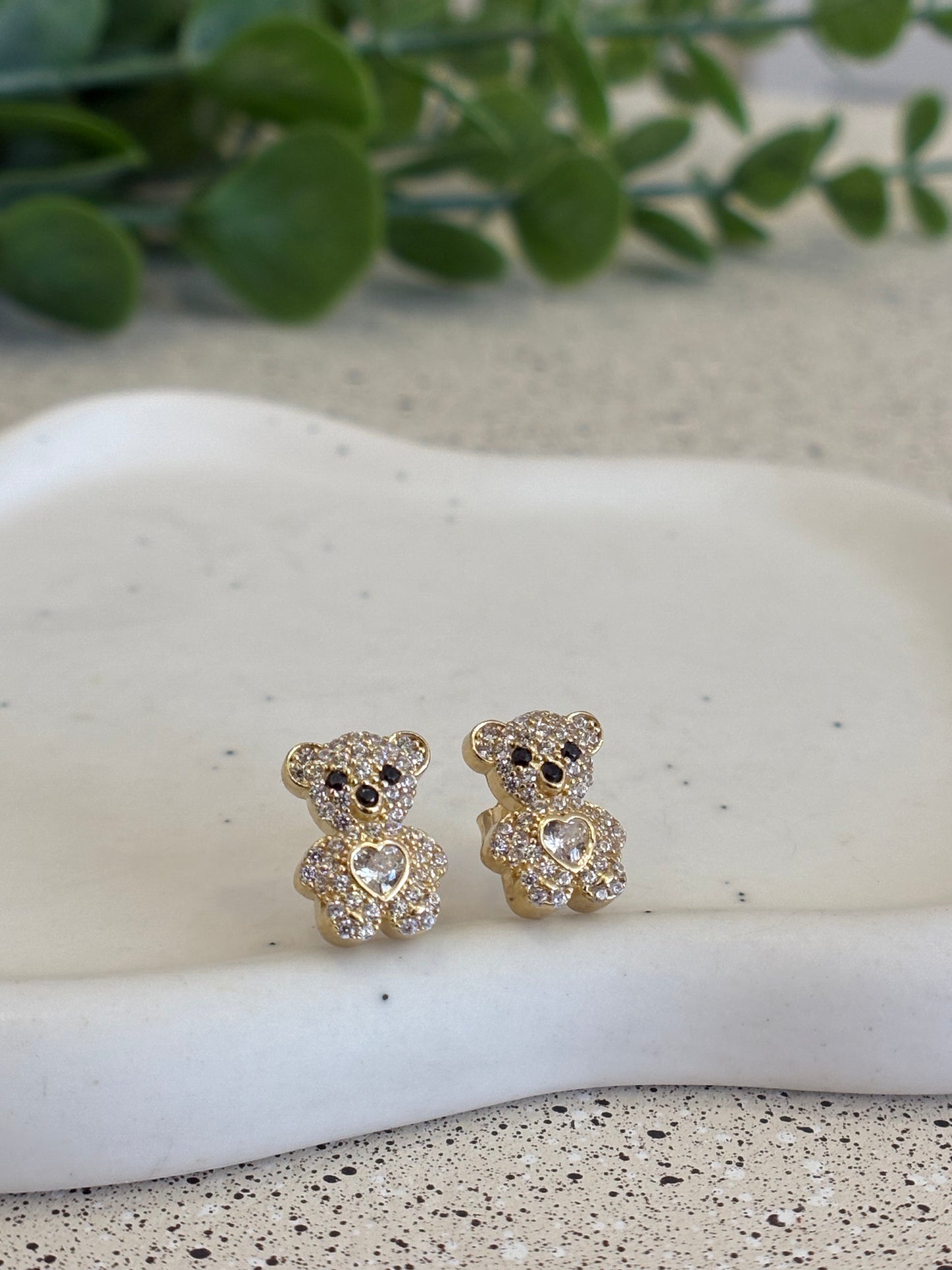 Bear earrings