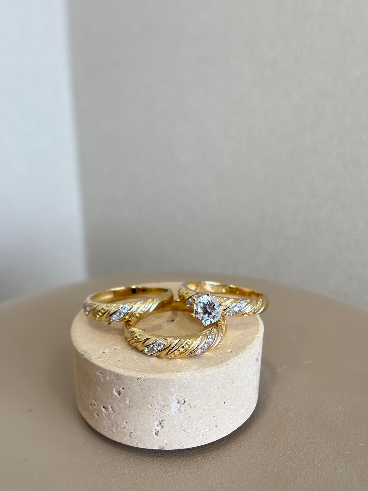 Trio rings