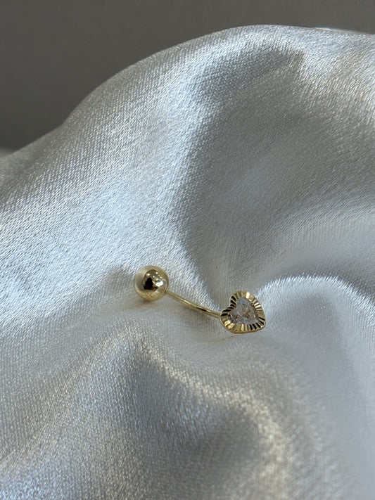 Piercing heart design